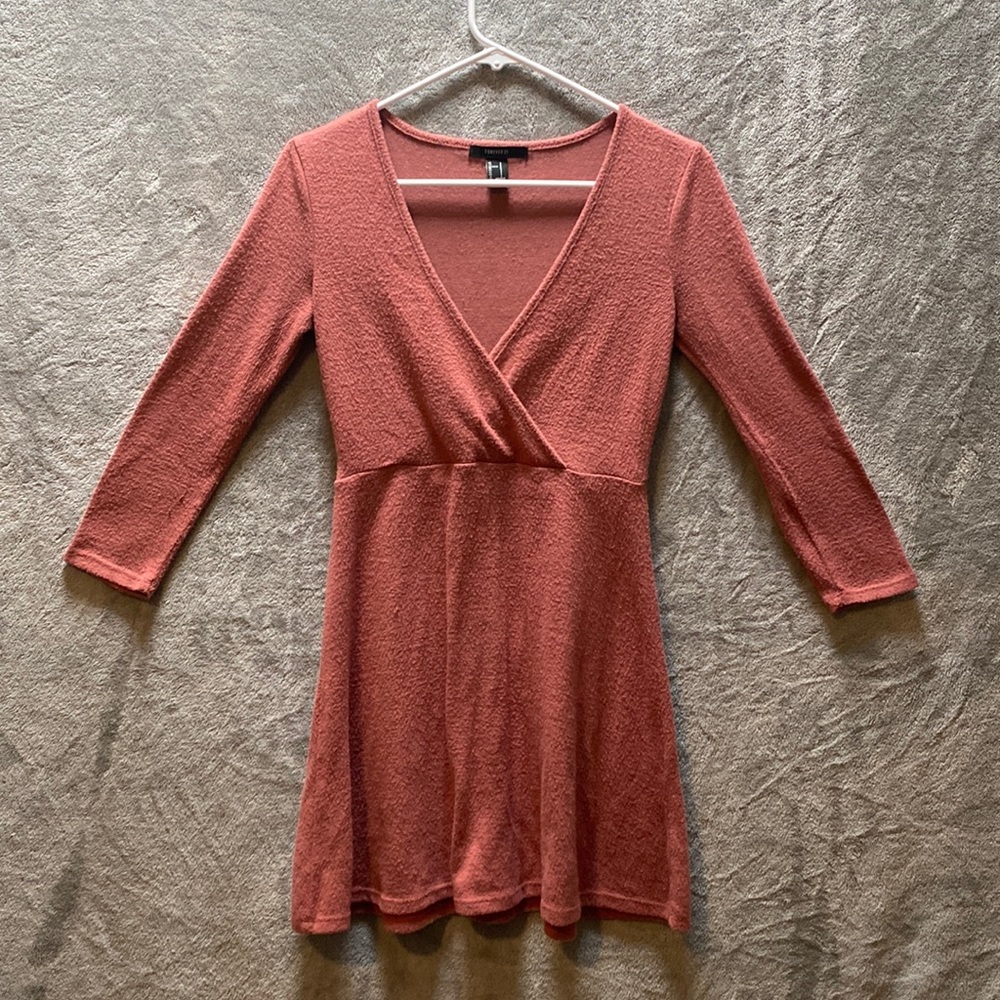 Forever 21 Fall Dress, Fuzzy and Cuddly. Size small US
